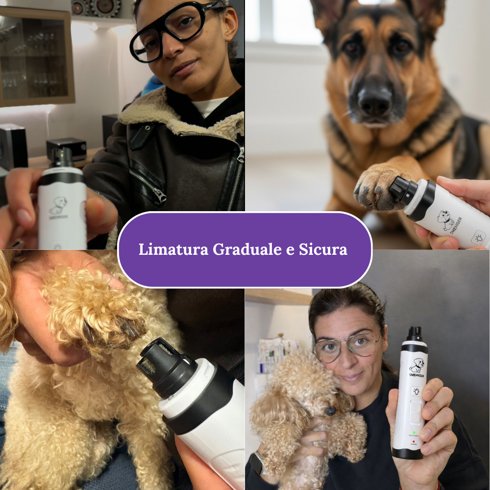 Hiwoof Smooth Groom - Lima de Uñas para Perros